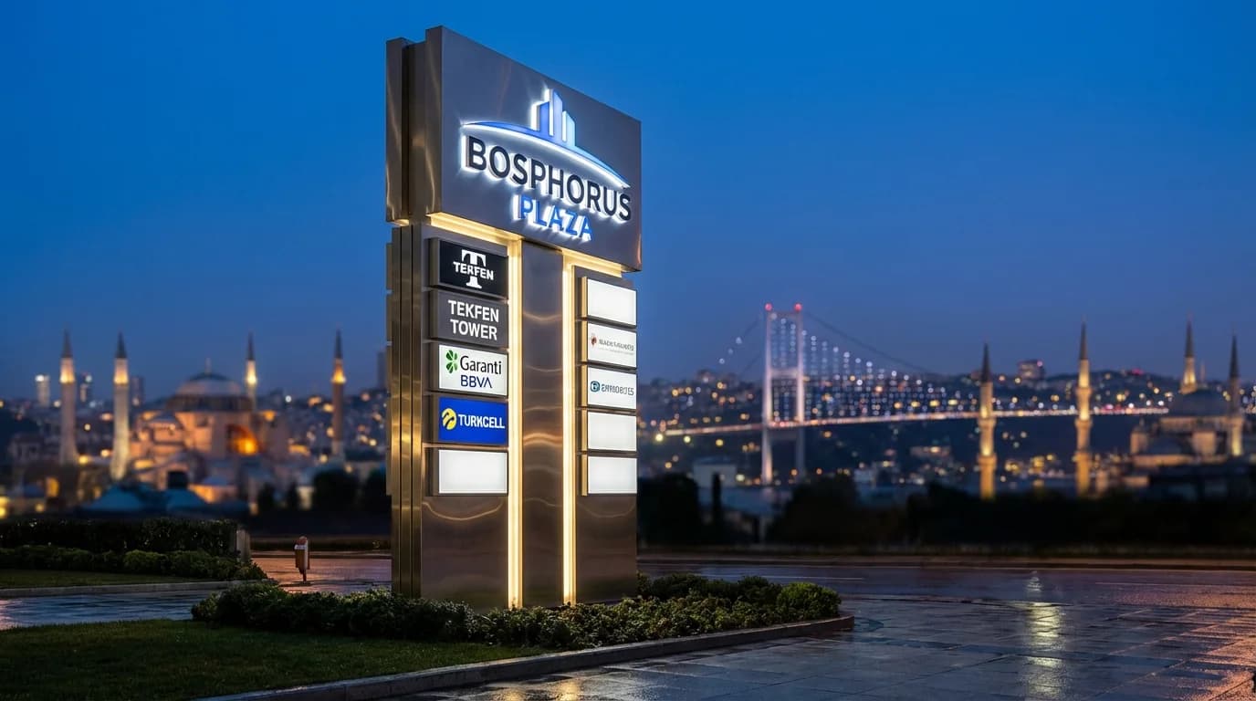Totem Tabela Ölçüleri, Türleri ve 2026 Fiyatları — İstanbul Rehberi — görsel 2