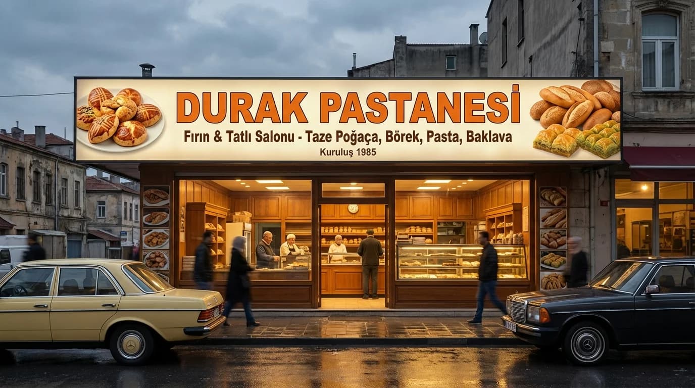 Vinil Işıklı Tabela
